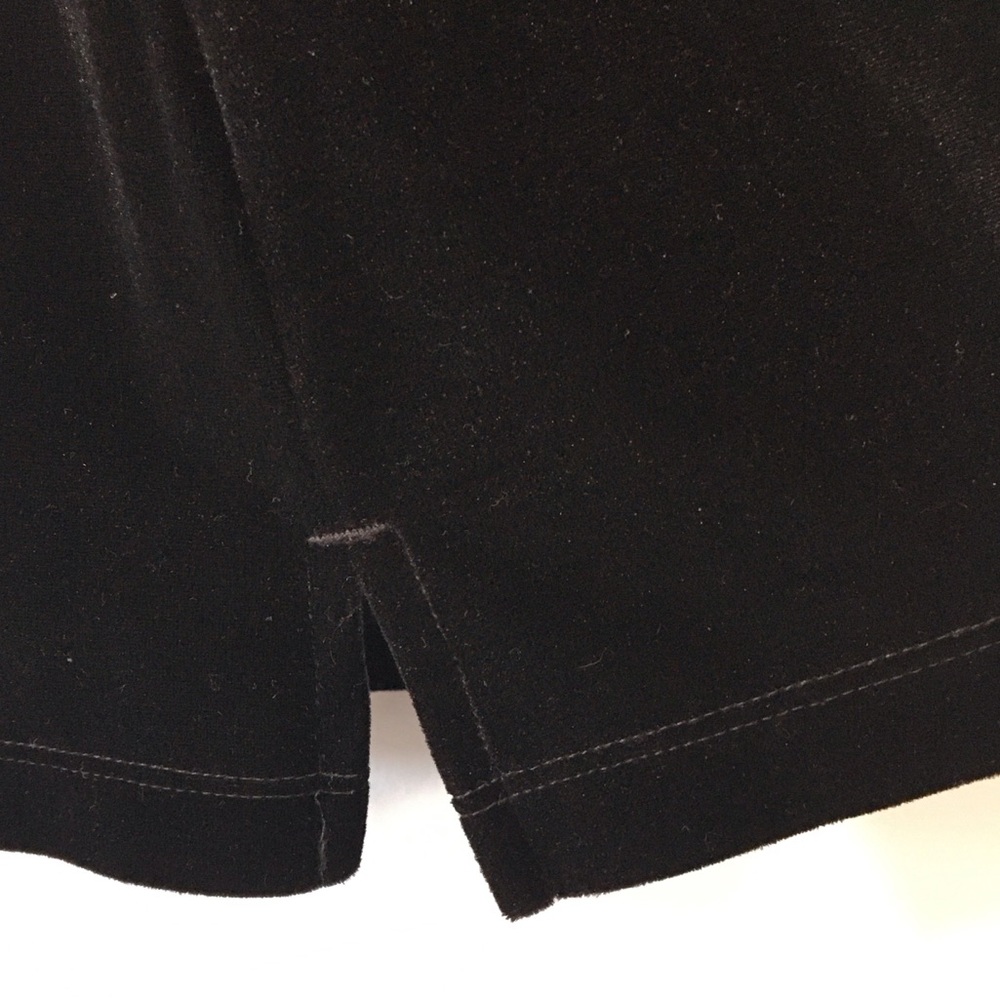 Chico’s Design Black Velvet Shell Tank - Picture 3 of 7